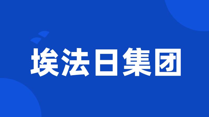 埃法日集团