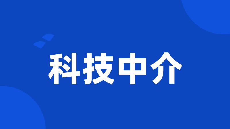 科技中介