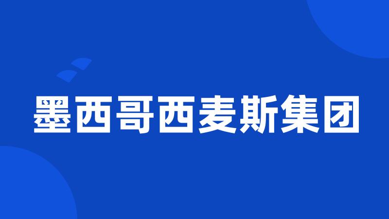 墨西哥西麦斯集团