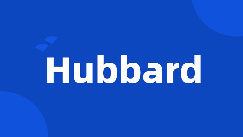 Hubbard