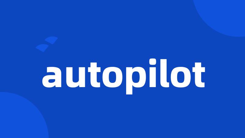 autopilot