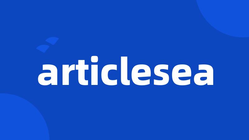 articlesea