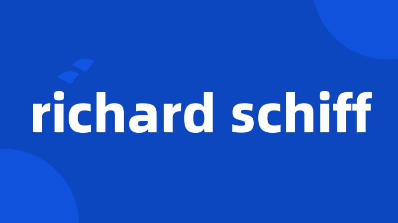 richard schiff