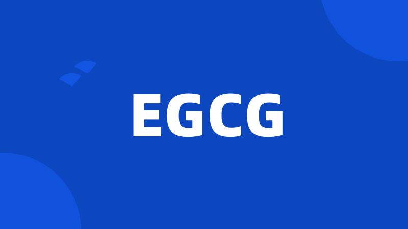 EGCG