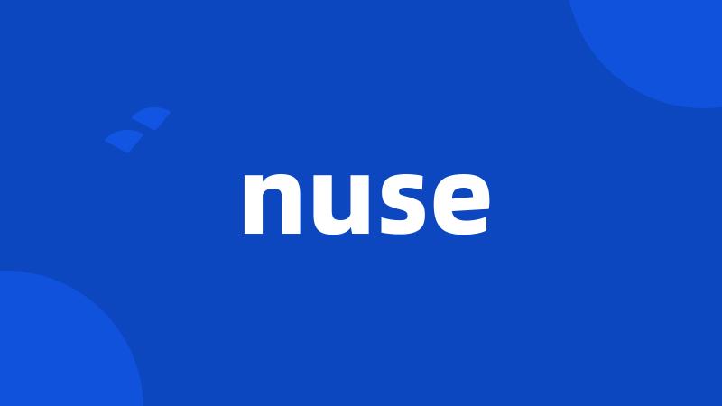 nuse