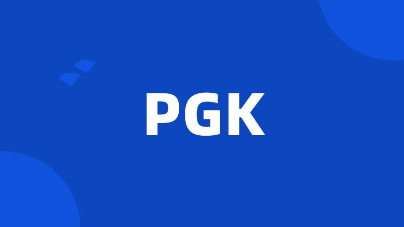 PGK