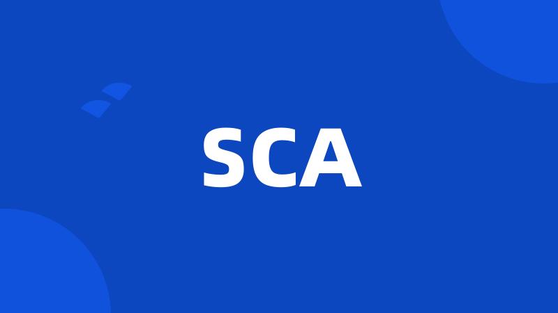 SCA