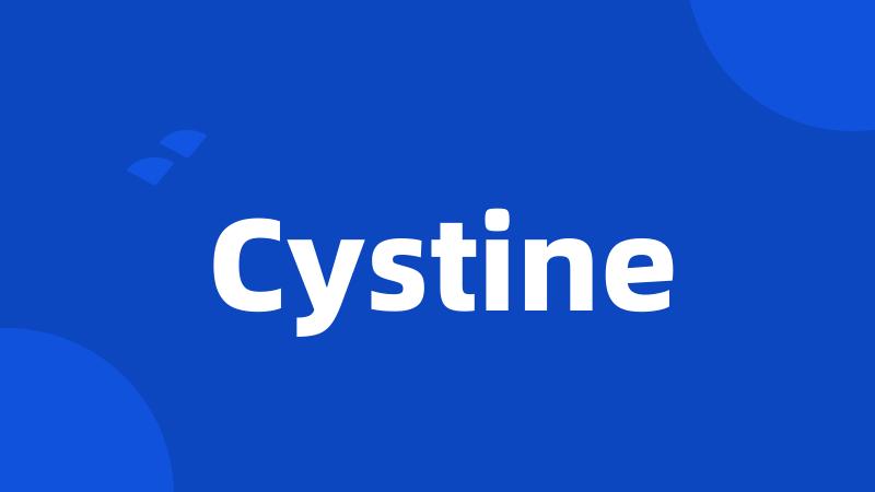 Cystine