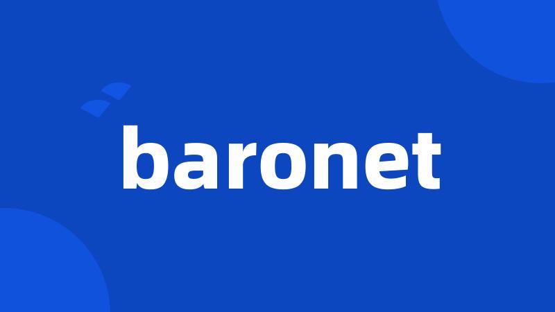 baronet
