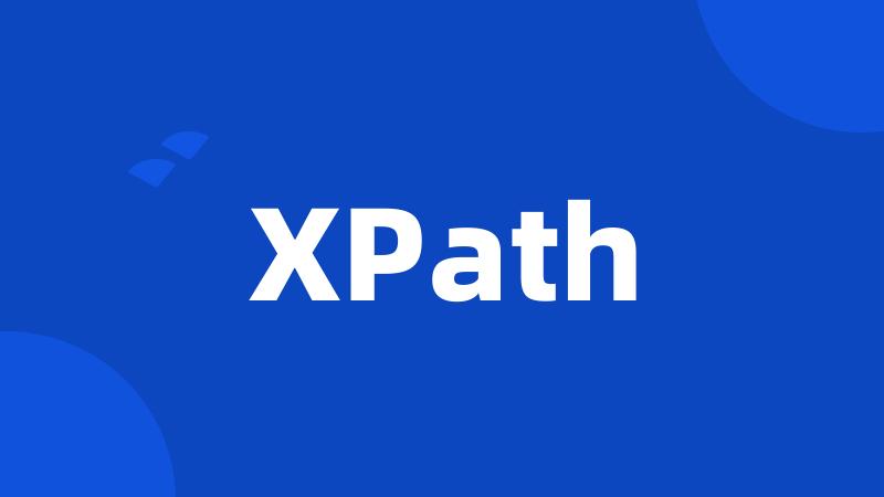 XPath