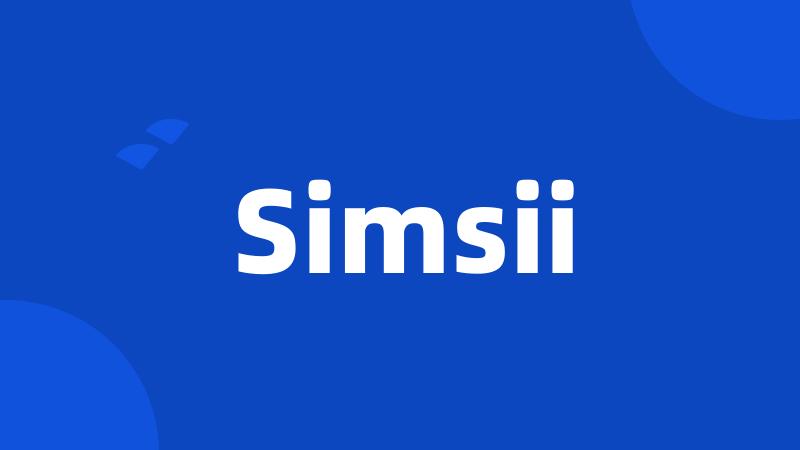 Simsii