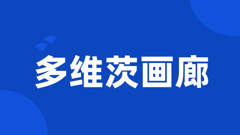 多维茨画廊