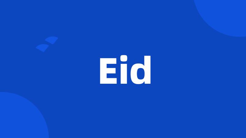 Eid