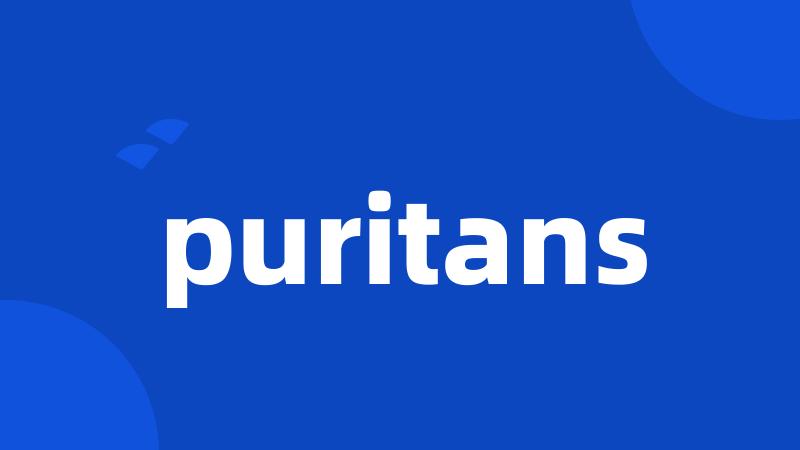 puritans