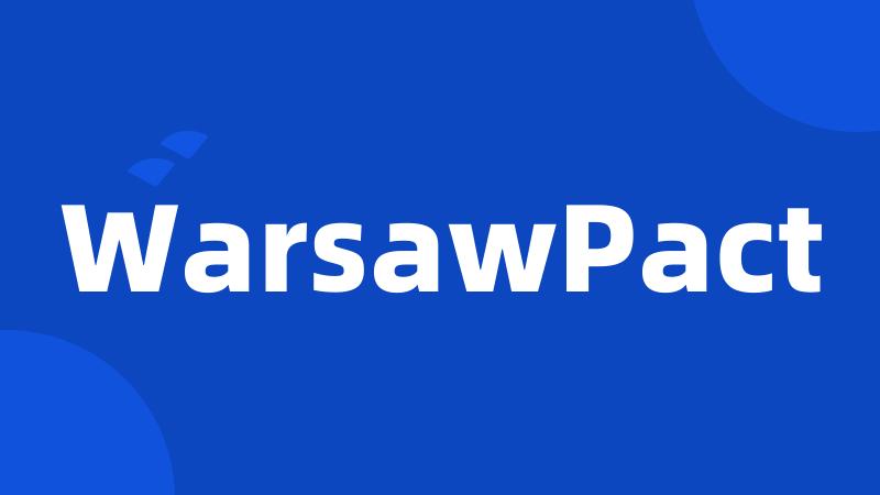 WarsawPact