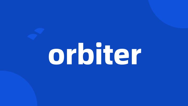 orbiter