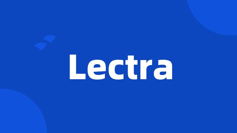 Lectra