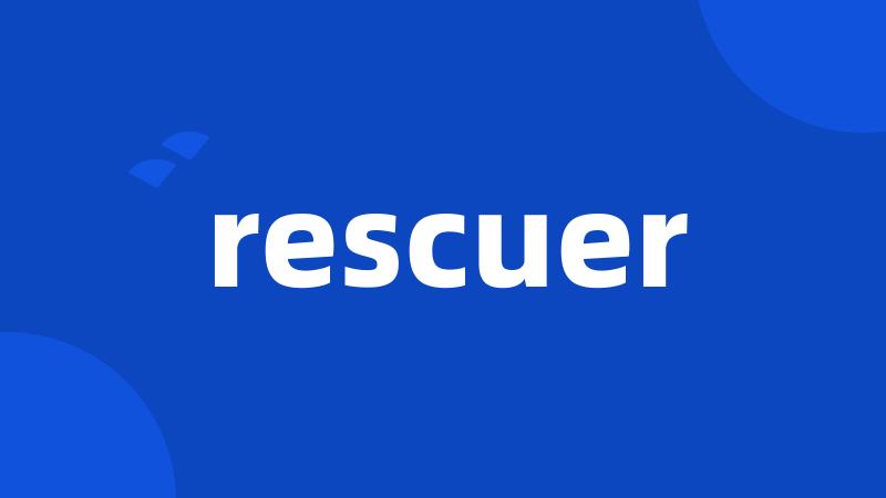 rescuer