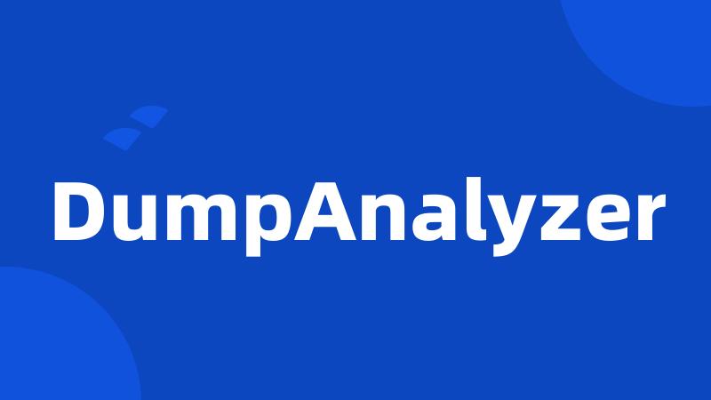 DumpAnalyzer