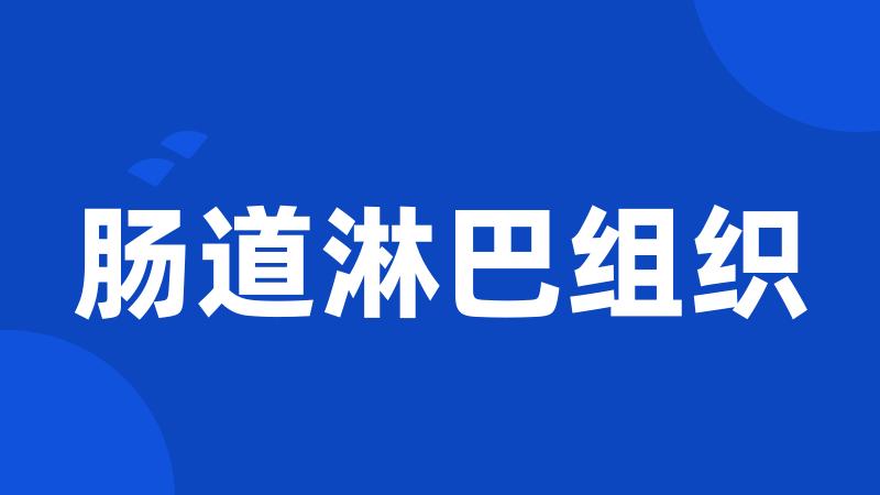 肠道淋巴组织