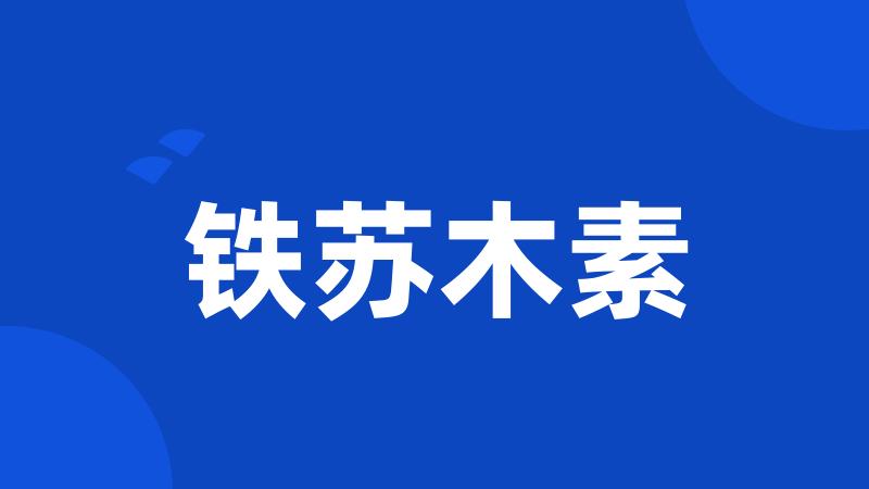铁苏木素