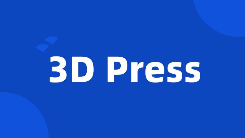 3D Press