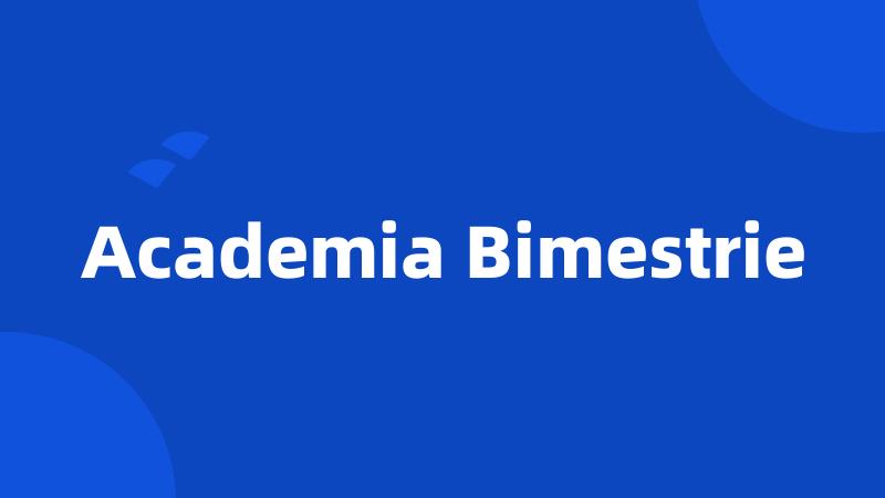 Academia Bimestrie