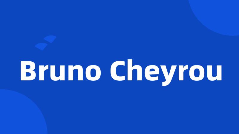 Bruno Cheyrou
