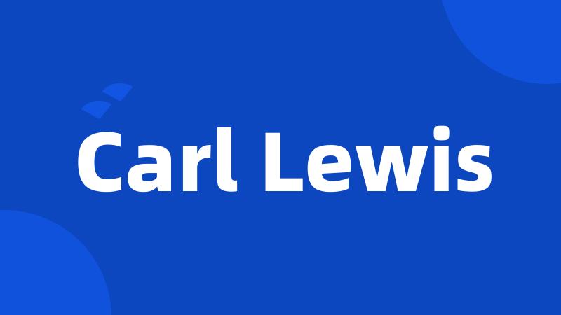 Carl Lewis