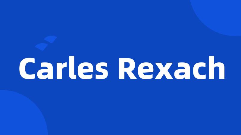 Carles Rexach