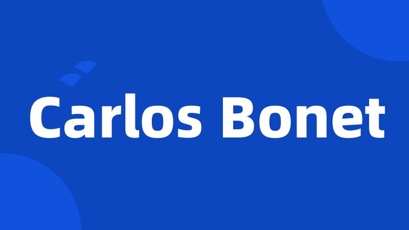 Carlos Bonet