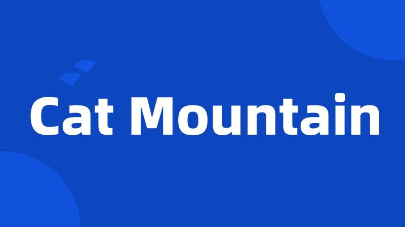 Cat Mountain