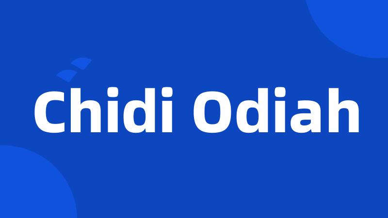 Chidi Odiah