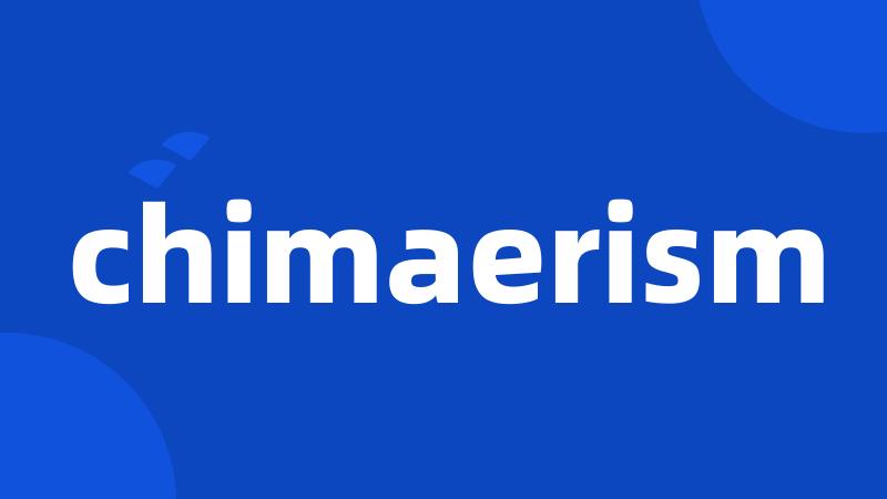 chimaerism