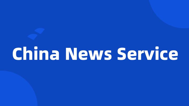 China News Service