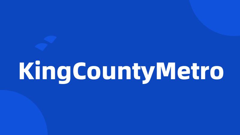 KingCountyMetro