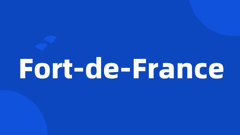 Fort-de-France