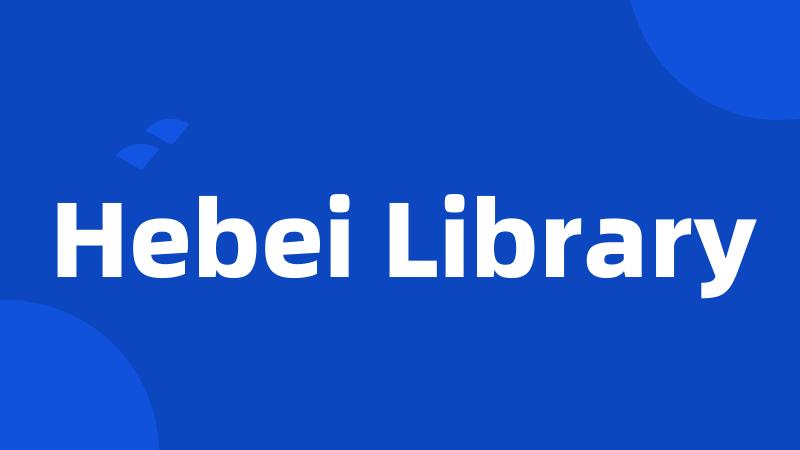 Hebei Library