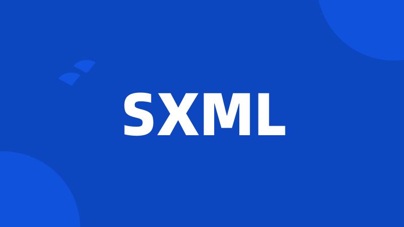 SXML