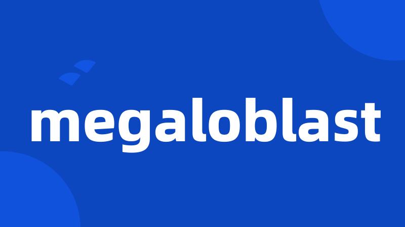 megaloblast