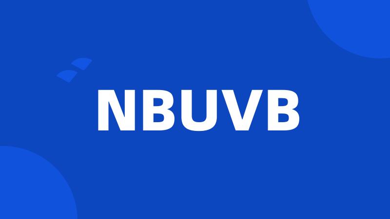 NBUVB