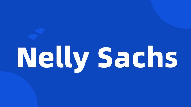 Nelly Sachs