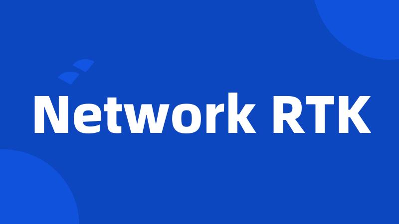 Network RTK