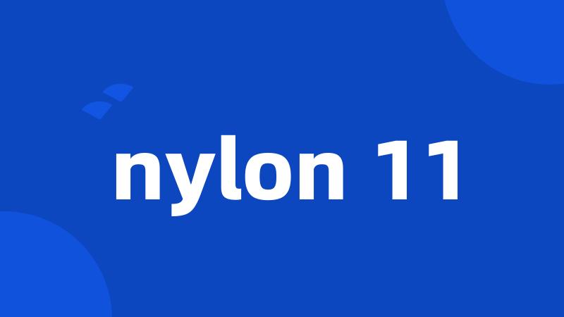 nylon 11