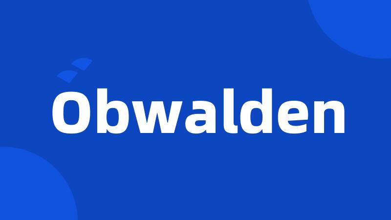 Obwalden