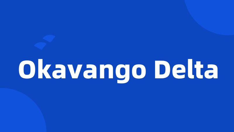 Okavango Delta