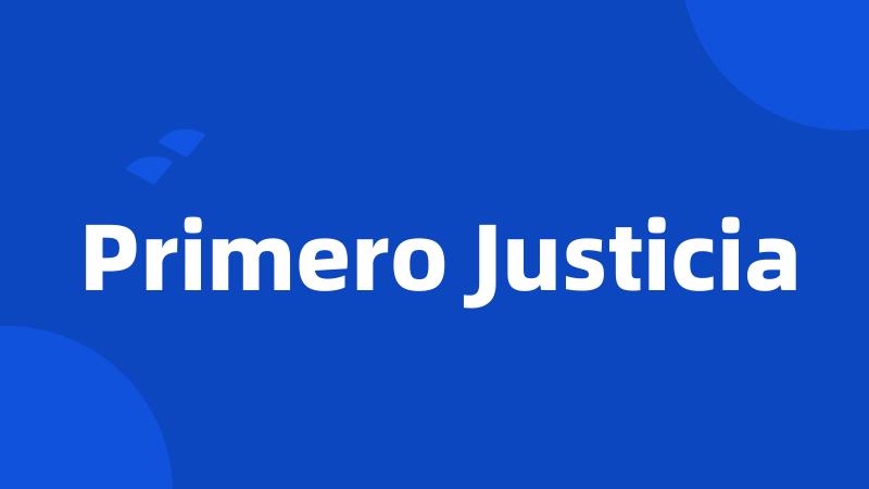 Primero Justicia