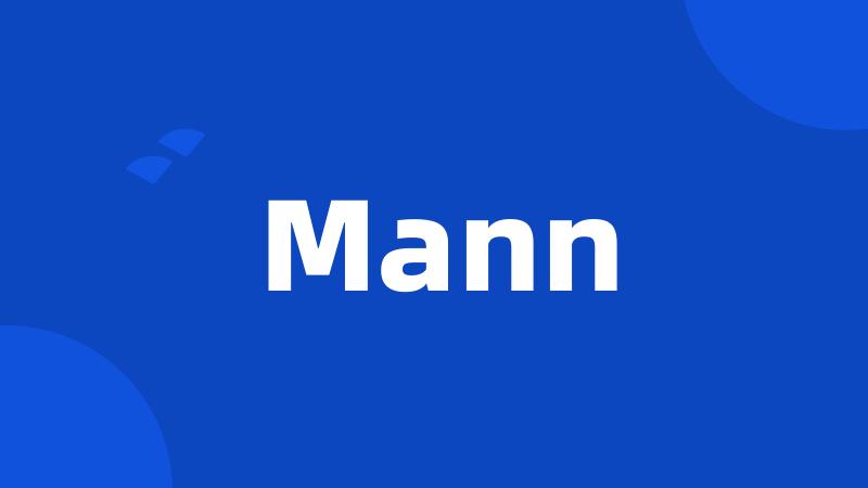 Mann