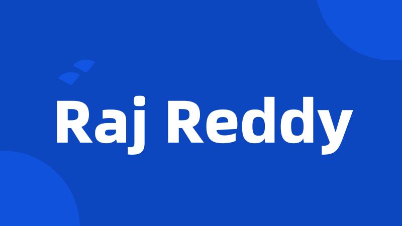 Raj Reddy