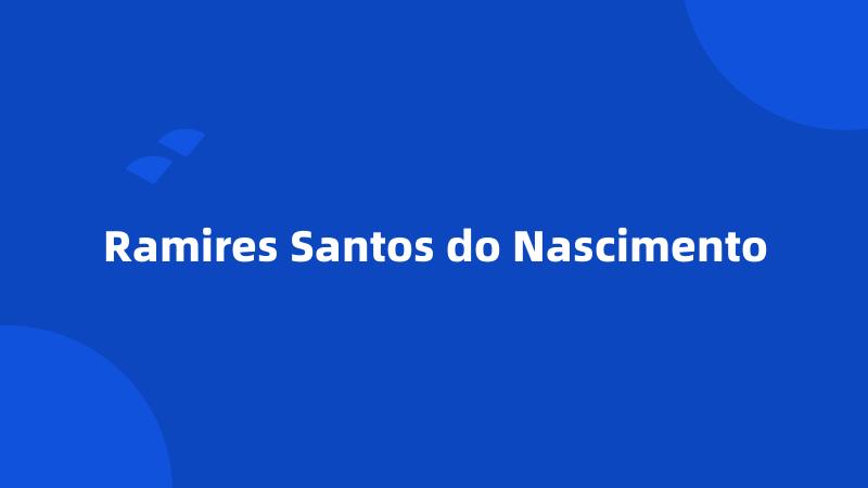Ramires Santos do Nascimento